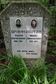 Бронфонбрейн Розалия Константиновна, Москва, Востряковское кладбище